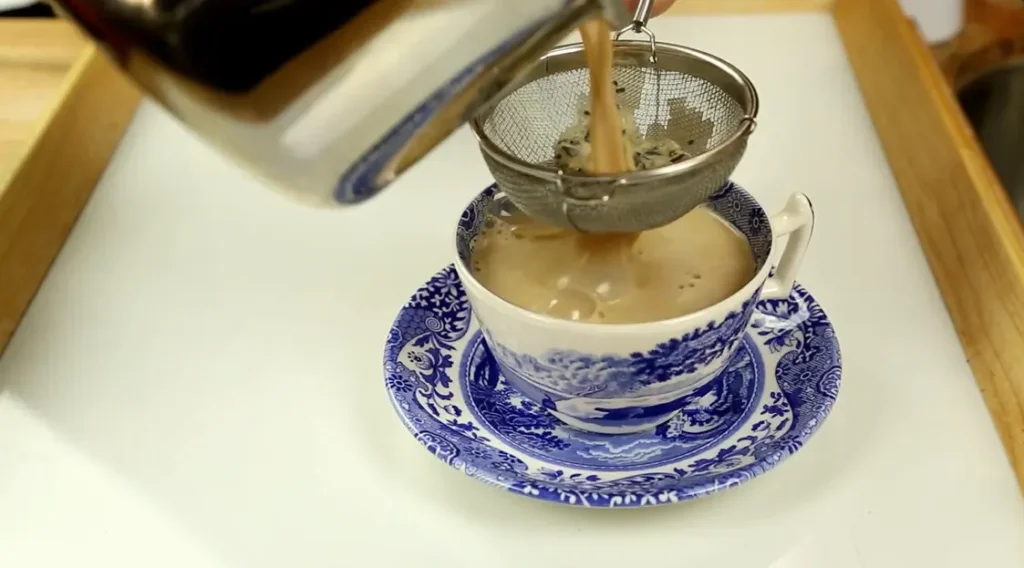 royal milk tea recipe step 6