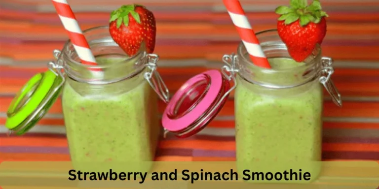 strawberry and spinach smoothie