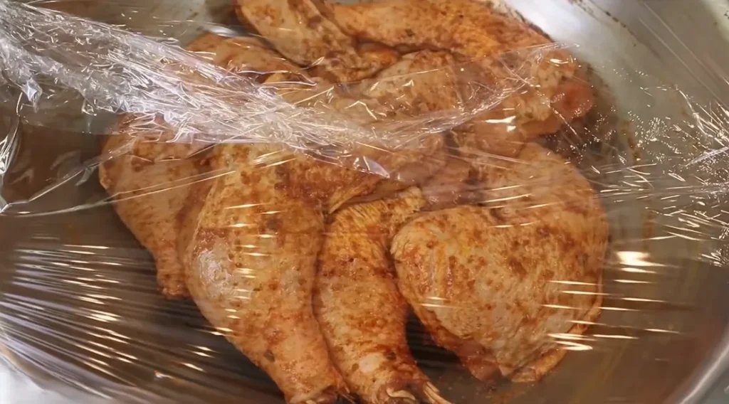 baked chicken leg