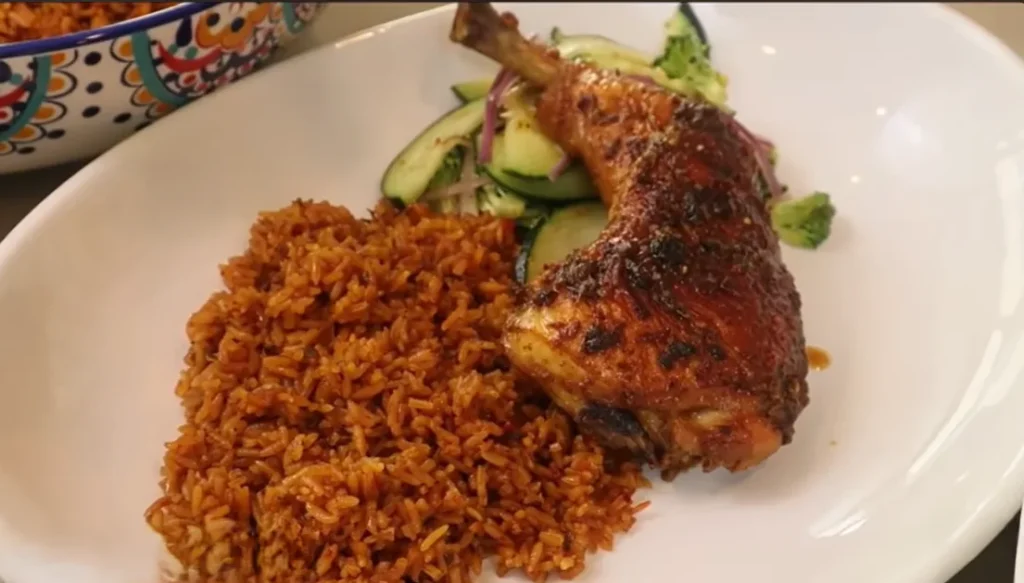 baked chicken leg