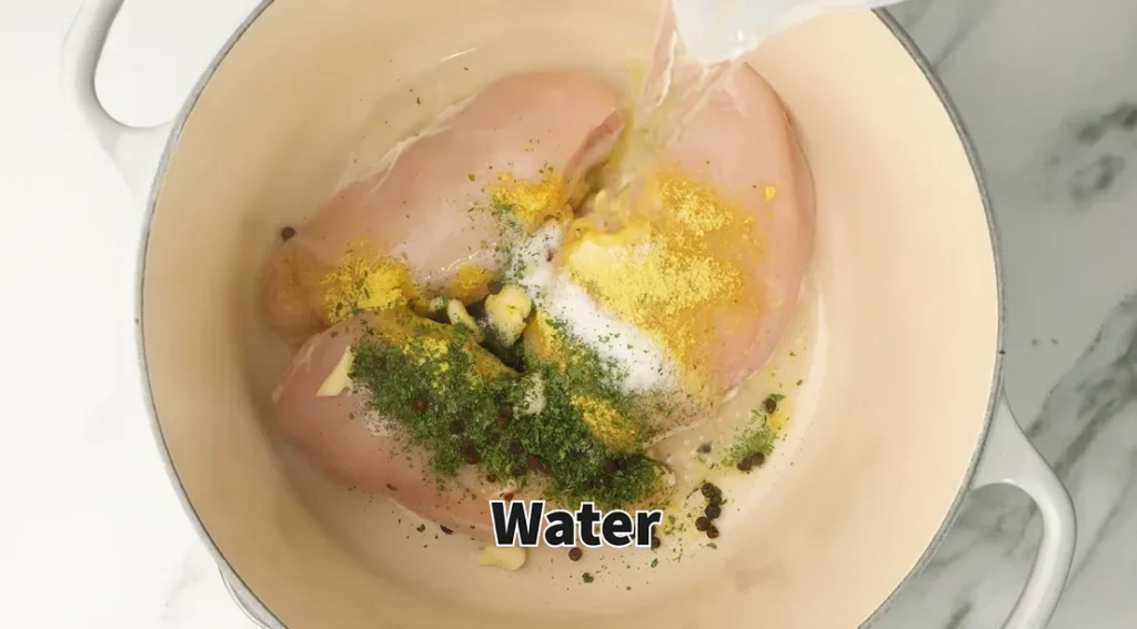 how to boil chicken breasts step 3