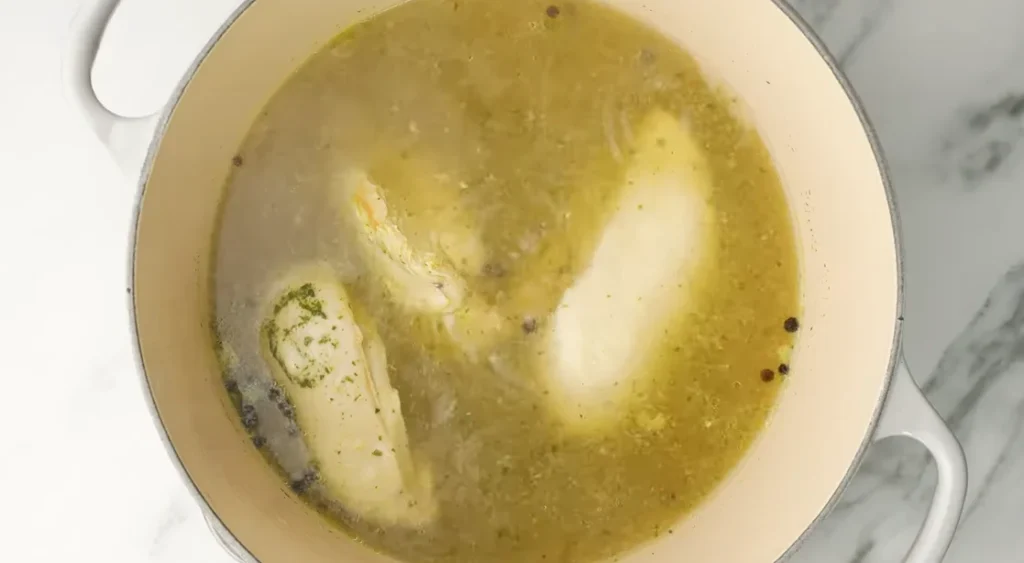 how to boil chicken breasts step 4