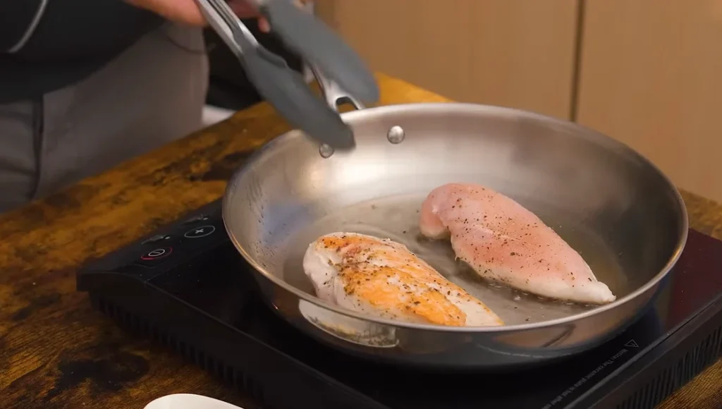 pan fried chicken breast step 3