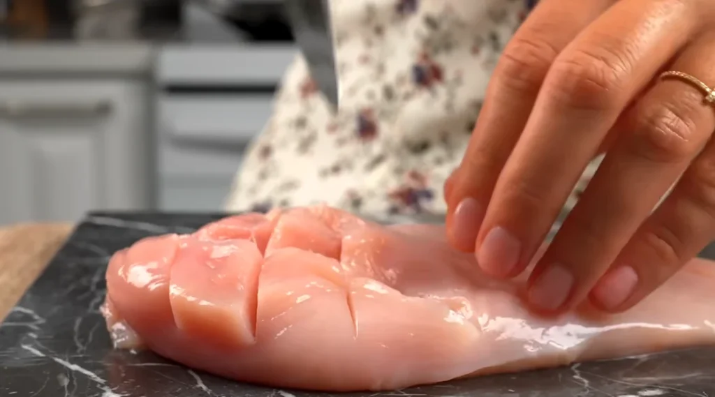 sauteed chicken breast step 1