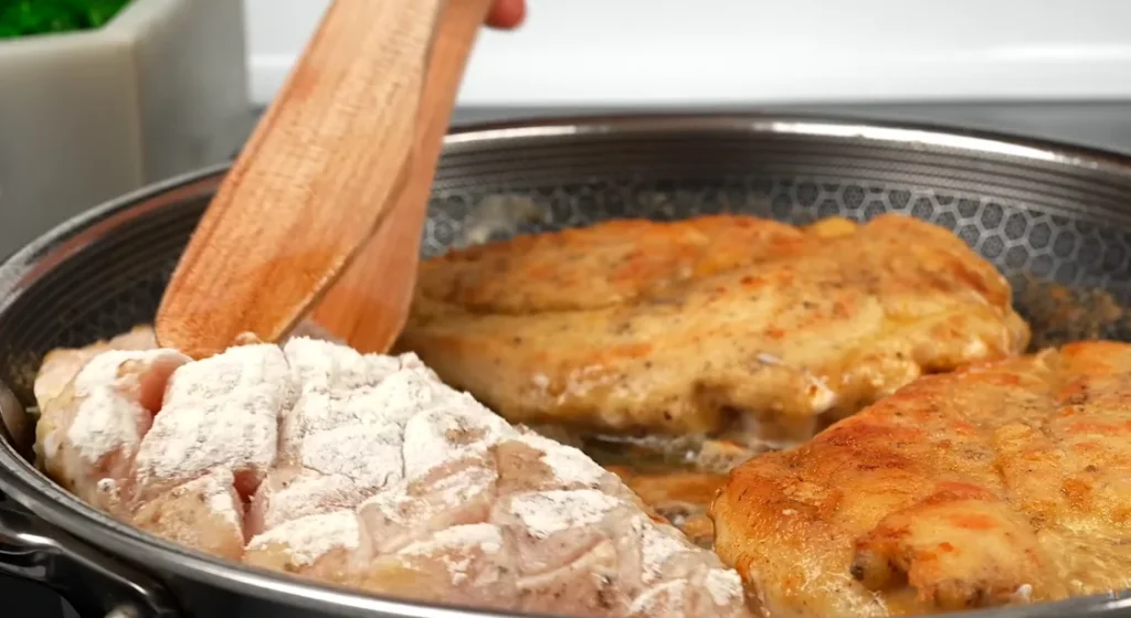 sauteed chicken breast step 6