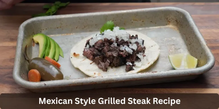 mexican style grilled steak recipe