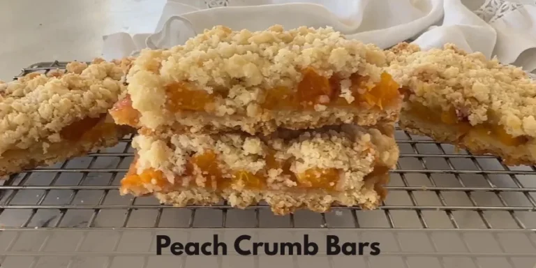 Peach Crumb Bars