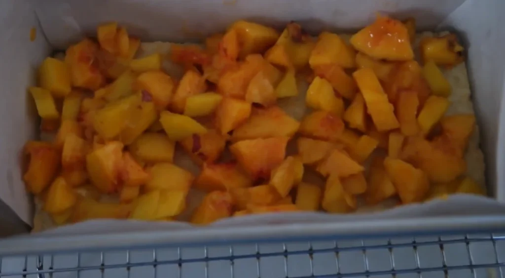 Peach Crumb Bars