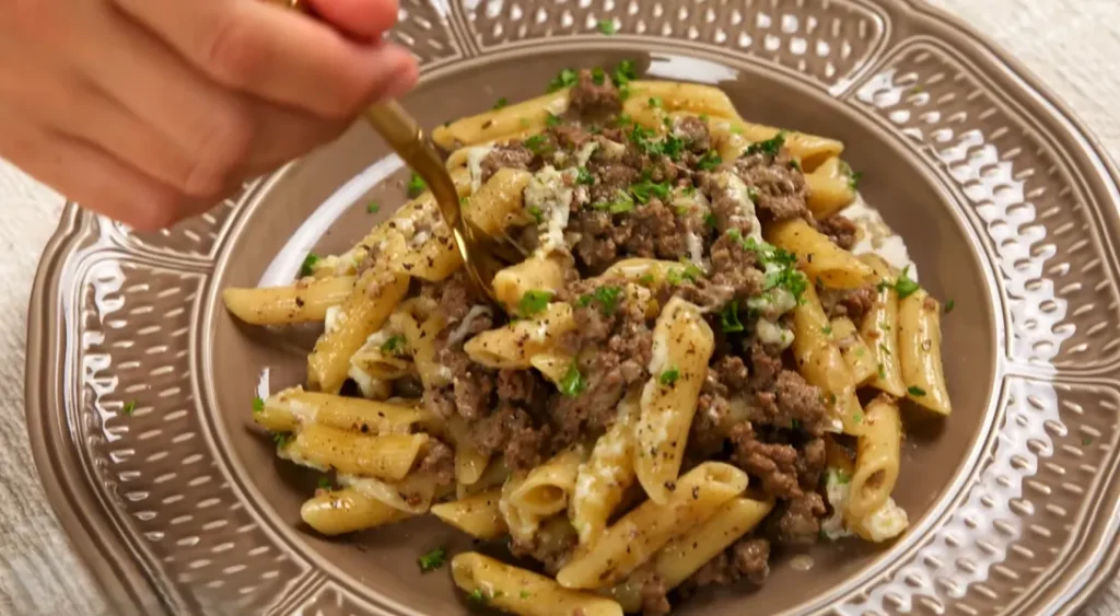 ground beef pasta