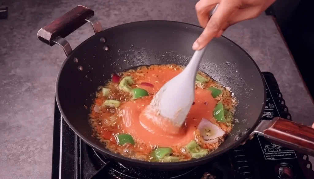 red sauce pasta