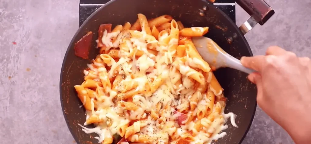 red sauce pasta