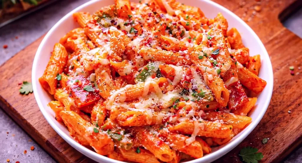 red sauce pasta