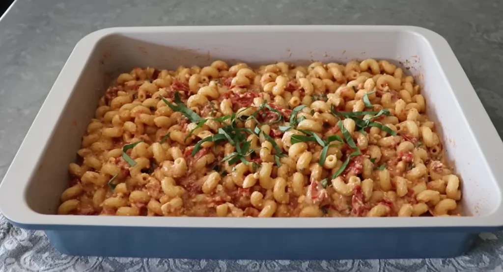 veggie feta pasta recipe