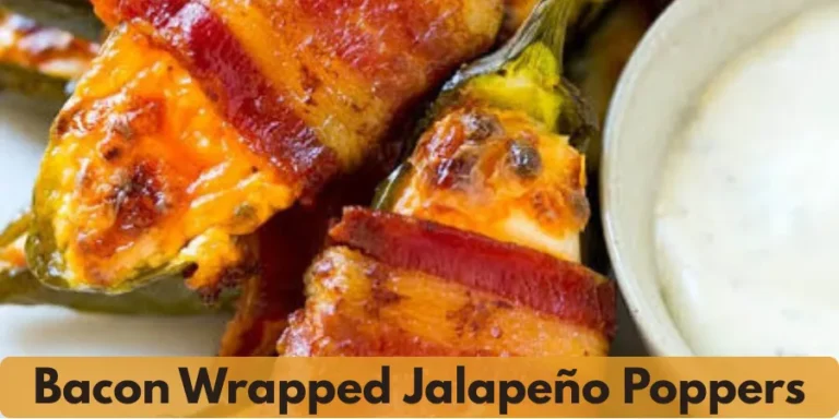 bacon wrapped jalapeño poppers
