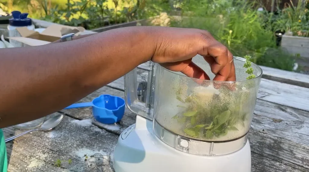 basil lemon salt