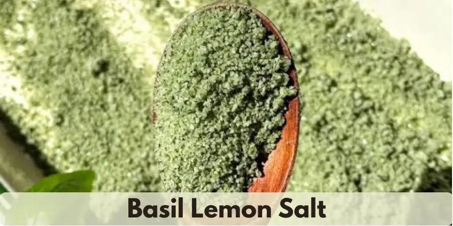 basil lemon salt
