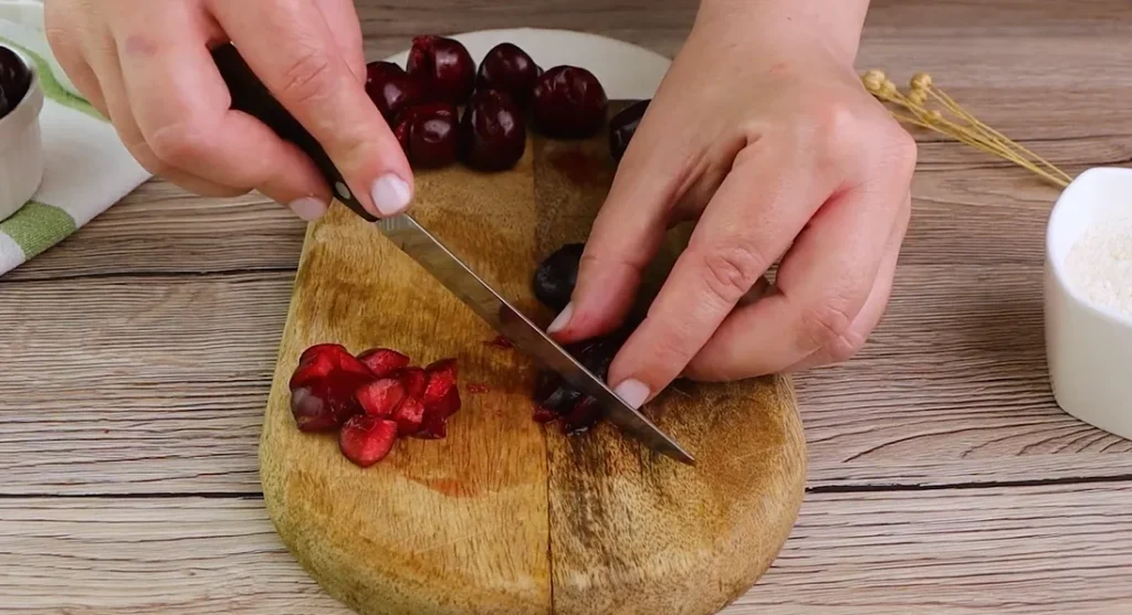 cherry cobbler muffins