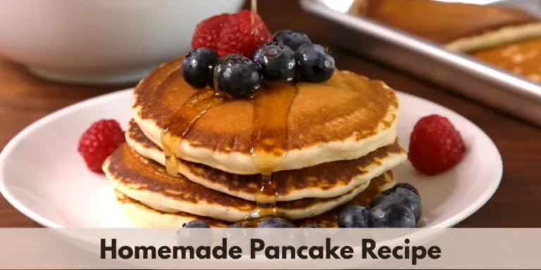 homemade pancake recipe