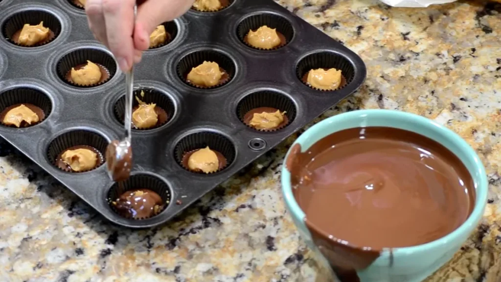 homemade peanut butter cups