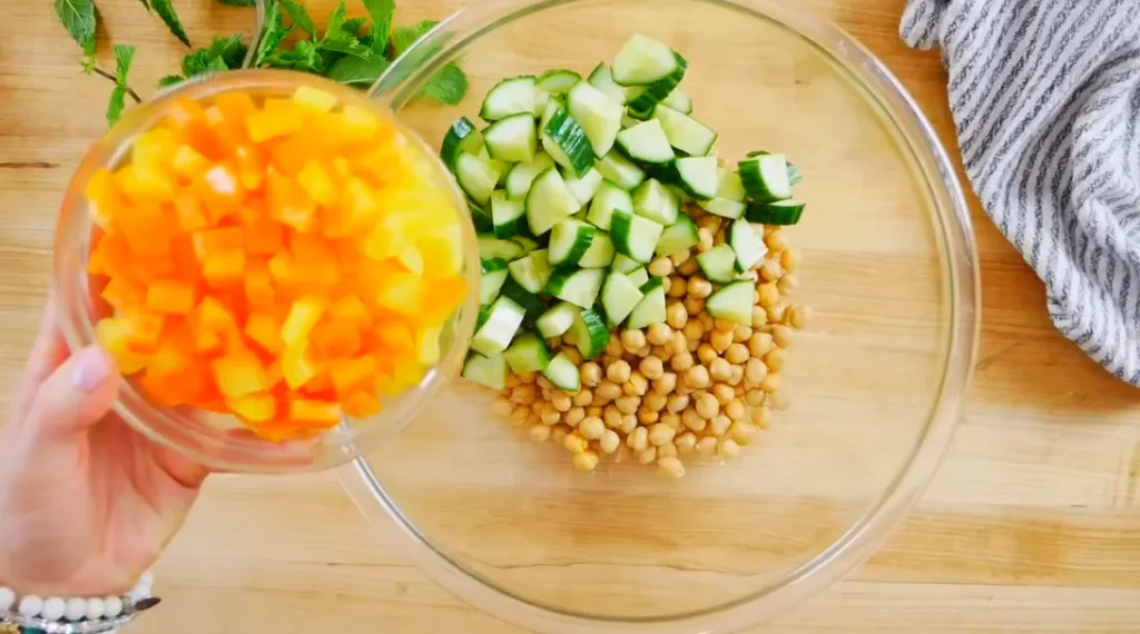 mediterranean chickpea salad
