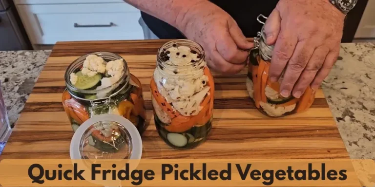 quick fridge pickled vegetables