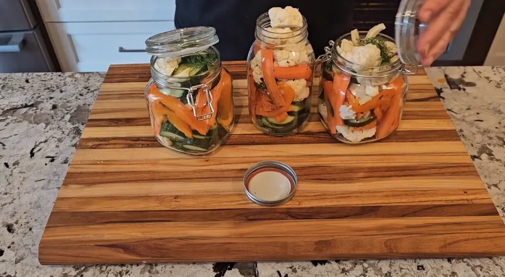quick fridge pickled vegetables