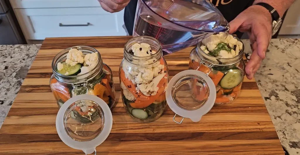 quick fridge pickled vegetables