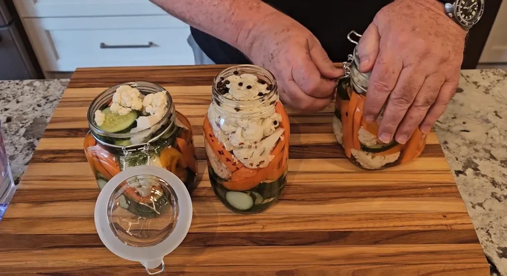 quick fridge pickled vegetables