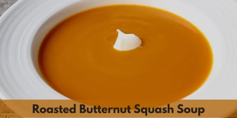 roasted butternut squash soup