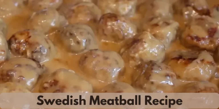 swedish meatball recipe