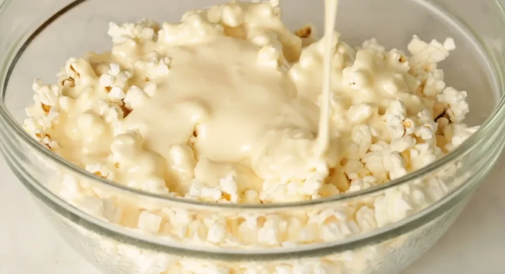 easy butterscotch popcorn balls