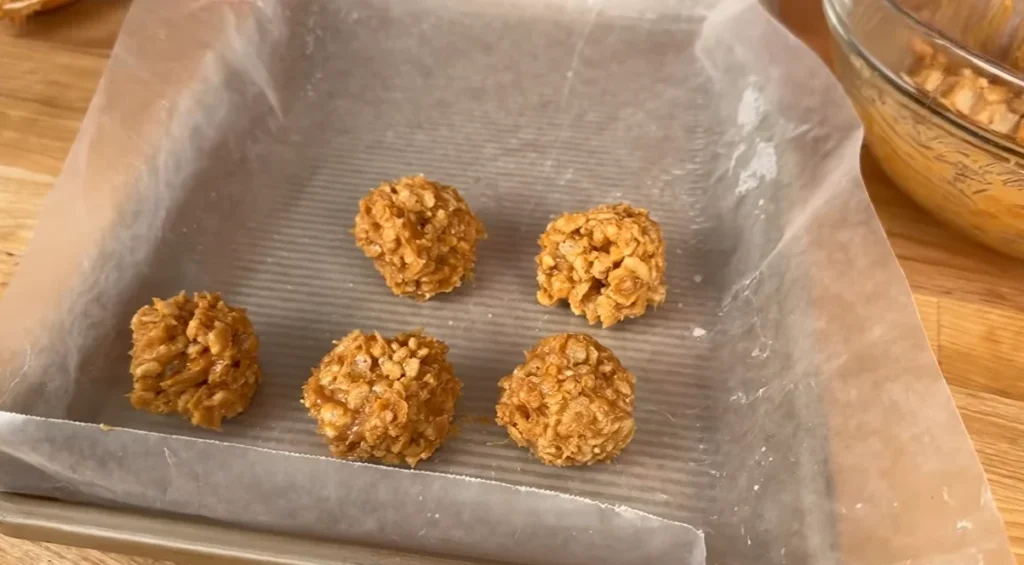 rice krispie peanut butter balls