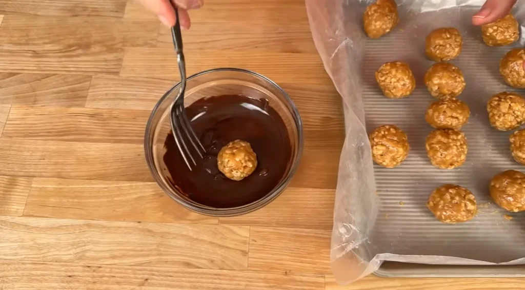 rice krispie peanut butter balls